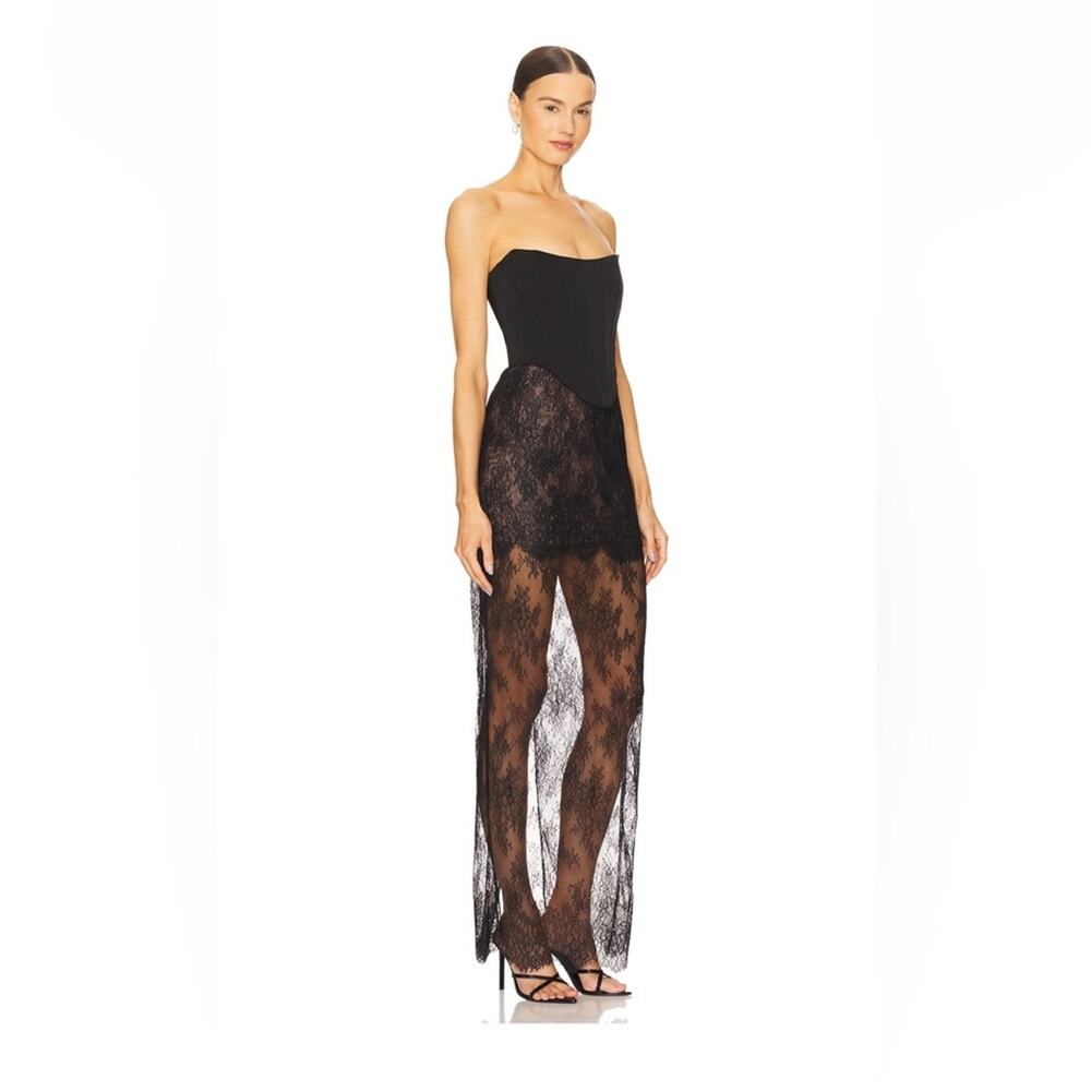 NBD Nisa Maxi Dress in Black - Picture 2 of 9
